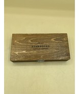 Starbucks Coffee Company Established In 1971 Hinged Wooden Gift Box - $8.90