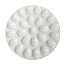 Our Table Simply White 13 Inch Egg Serving Platter - $42.09