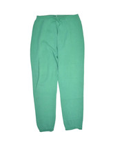Vintage 80s Gusset Sweatpants Mens L Green 32x32 Made in USA Sportswear ... - £18.08 GBP