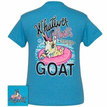 New GIRLIE GIRL T SHIRT WHATEVER FLOATS YOUR GOAT - $22.76+