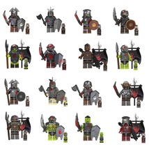 S isengard army uruk hai warriors the lord of the rings minifigures set lego compatible thumb200