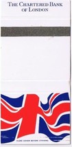 Matchbook Cover The Chartered Bank Of London - £1.57 GBP