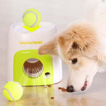 AFP Tennis Food Reward Machine Leaky Feeder Dog Smart Feeding Machine Toy(Green+ - £18.18 GBP