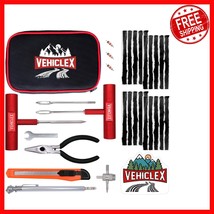 Self-Vulcanizing Tire Repair Kit with Portable Storage - Perfect for Any... - $34.91
