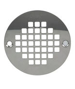 Oatey 4 in. Round Screw-In Stainless Steel Tite Shower Drain Cover Strainer - $10.00