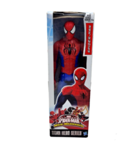 Spider Man Marvel Ultimate Web Warriors Action Figure Titan Hero Series 12&quot; NEW - £7.96 GBP