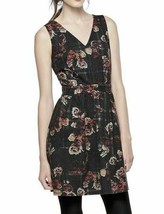 NWT Thakoon Red Plaid Floral Garden Fit &amp; Flare Sweater Dress - Women&#39;s 14 - £39.62 GBP