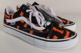 NEW Vans Thrasher Old Skool Skate Shoes Black Multi Low Top Mens Size 8 - £31.28 GBP