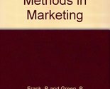 Quantitative Methods in Marketing [Paperback] frank, ronald - $48.99