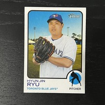 2022 Topps Heritage Baseball Hyun-Jin Ryu Base #168 Toronto Blue Jays - £1.54 GBP