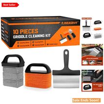 Blackstone Griddle Cleaning Kit for Flat Top Grills Black Reusable Multi... - $34.60