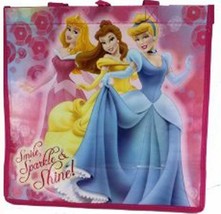 Disney Princess Smile, Sparkle, and Shine Tote Bag - Pink - £8.00 GBP