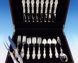 Lily by Whiting Sterling Silver Flatware Set for 8 Service 35 Pieces No ... - £2,956.48 GBP