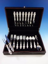 Lily by Whiting Sterling Silver Flatware Set for 8 Service 35 Pieces No Monogram - £2,942.29 GBP