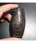 Antica pietra giada misterioso animale intaglio pietra amuleto perline p... - $1,042.71 MXN