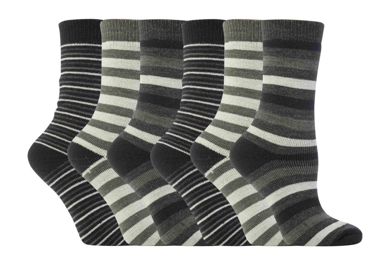 6 Pairs Ladies Thick Thermal Socks Size 4-7 Uk , 37-41 TJ57 - $13.97