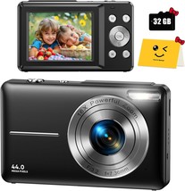 Fhd 1080P Digital Camera For Kids With 32Gb Sd Card - Compact, Best Wishes Card - $59.92