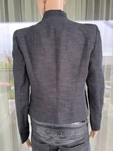 Massimo Dutti short black blazer, IT40 - £42.95 GBP