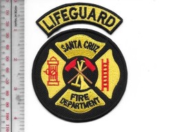 Vintage Surfing &amp; Lifeguard Santa Cruz Fire Department California FD Patch - £7.90 GBP
