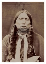 Chief Quanah Parker Native American Leader Portrait 5X7 Photo - £6.67 GBP