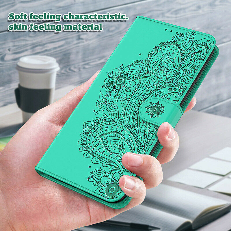 For iPhone 11 12 Pro Max 6s 7 8+ Wallet Leather Magnetic Flip cover case