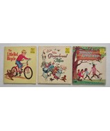 Whitman Book Lot ~ The LITTLE RED BICYCLE ~ Gingerbread Man ~ Johnny App... - $9.89