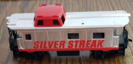 TYCO HO Scale Silver Streak Hobby Railroad Train Cupula Caboose - £5.57 GBP