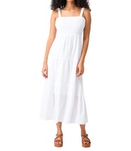 Sanctuary watching sunset tiered midi dress in WHITE - £72.14 GBP