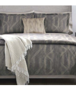 Sferra Belardo Indigo Queen Duvet Cover +Boudoir Sham Cotton Sateen Ital... - €215,19 EUR