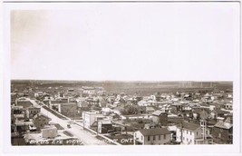 Postcard RPPC Bird&#39;s Eye View Of Cochrane Ontario - $9.89