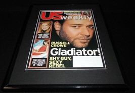 Russell Crowe 11x14 Framed ORIGINAL 2000 US Magazine Cover Gladiator - £27.45 GBP