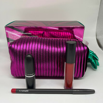 MAC Shiny Pretty Things Goody Bag : Red Lips Gift Set 100% Authentic - $29.69