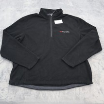 Port Authority Sweater Mens XL Black Fleece XPO Global Logistics Casual Pullover - £20.15 GBP