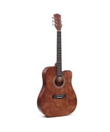 KIT 53 pcs 38&quot; Wood Handmade Folk Acoustic Guitar Beginners/Teach/Free L... - $532.76 CAD