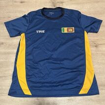 Sri Lanka Team Jersey Cricket Shirt Mens Sz M Blue Short Sleeve - $21.90