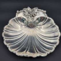 1950s Reed &amp; Barton Silverplated Footed Scalloped Serving Dish - £97.51 GBP