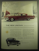 1958 Lincoln Premiere Landau Ad - Inspired by the Continental - $18.49