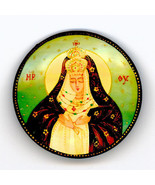 Rusa Pintada a Mano Broches De Religiosa Santos _ Broche _ 04 , María - $16.71 CAD