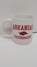 Arkansas Big Red Razorbacks Red &amp; White Coffee Mug - £8.82 GBP