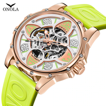  Men&#39;S Watch High-Quality Hollow Full-Automatic Mechanical Watches Men  - £57.22 GBP