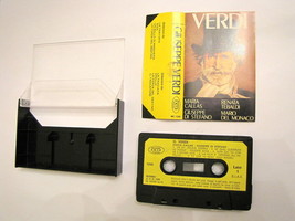MC Musicassetta Cassetta 1982 Giuseppe Verdi MC 1296 MC1296 Joker Tebaldi Callas - £14.78 GBP