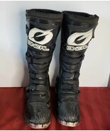 ONeal MX Rider Motorcycle Boots men's size 10  black steel toe - $47.92