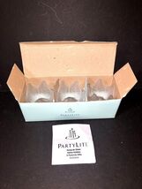 Vtg PARTYLITE FROSTED LOTUS BLOSSOM Tea Light Votive Candle SET OF 3 #P0... - $363.95 MXN