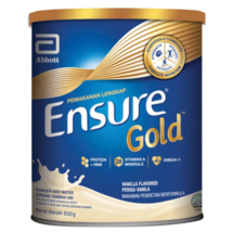 2 x 850g Abbott ENSURE Gold Milk Powder Vanilla Flavor Complete Nutrition - £94.04 GBP