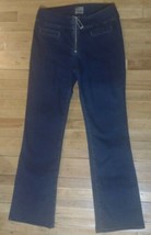 MISS SIXTY Blue Jeans BOHO Women&#39;s Size 31x30 UNIQUE Rectangular Zipper ... - $29.95