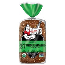 Dave&#39;s Killer Bread 21 Whole Grains and Seeds Whole Grain Organic Bread ... - £3.97 GBP