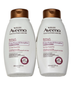 2 Pack Aveeno Scalp Soothing Blackberry Quinoa Color Protect Strengthen... - €29,42 EUR