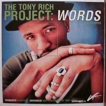 Tony Rich Poster Project Words Flat 2 sided - £7.07 GBP