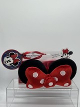 THE CREME SHOP Disney Minnie Mouse Red Sequin Polka Dot Spa 3D Teddy Headband - £12.73 GBP