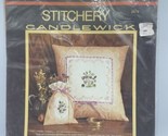 Sunset Stitchery Candlewick Kit Lavender And Lace Gift Bag And Pillow 19... - $16.44